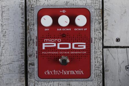 Electro-Harmonix Micro POG Polyphonic Octave Generator Guitar Effects Pedal Cheap Sale Online Online