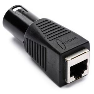 Sescom DMX-5XM-CAT5 5-Pin XLR Male to RJ45 Adapter Manchester Great Sale Online