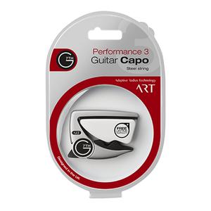 G7th Performance 3 Art Capo for 6-Steel String Guitars, Silver Outlet Choice