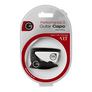 G7th Performance 3 Art Capo for 6-Steel String Guitars, Satin Black Clearance Choice
