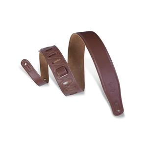 Levy's Padded Standard Garment Guitar Strap, Brown Footlocker For Sale