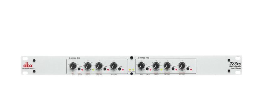 DBX 223XS Stereo 2-Way / Mono 3-Way Crossover Free Shipping Sale Online