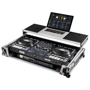 Odyssey RANE FOUR 1U Flight Case with Glide Style Laptop Platform and Wheels Cheap Best Seller