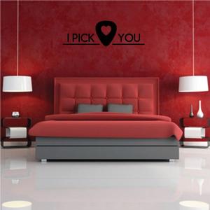 I Pick You guitar Pick Decal Cheap Cost