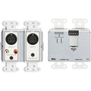 RDL DD-RN31 Bi-Directional Mic/Line Dante Interface 4 x 4 with PoE Free Shipping Exclusive