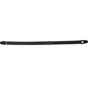 Fender 2" Cotton/Leather Guitar Strap-Black Outlet Ebay