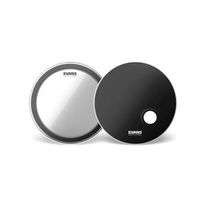 Evans EMAD System Pack with 20" Bass & 20" Resonant Drum Skin Cheap Low Pice