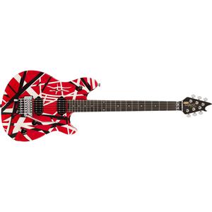 EVH Wolfgang Special Striped Electric Guitar with Gig Bag-Red/Black/White Get To Buy For Sale