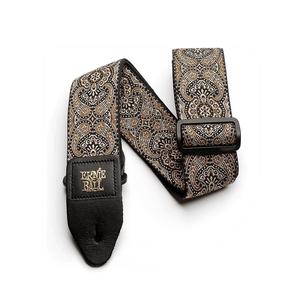 Ernie Ball Jacquard Guitar Strap-Gold & Black Paisley Get Authentic Sale Online