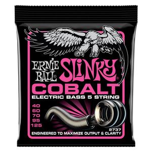 Ernie Ball 2737EB Cobalt Slinky 5-String Bass Strings 40-125 Original Cheap Pice