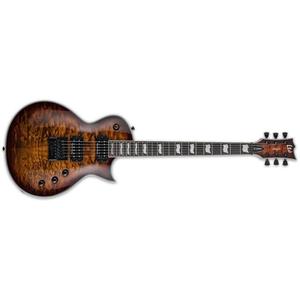 ESP LTD EC-1000 Evertune QM Electric Guitar-Dark Brown Sunburst Newest For Sale