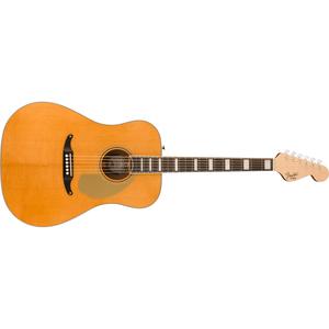 Fender King Vintage Acoustic/Electric  Guitar with Hardshell Case-Aged Natural View Cheap Online