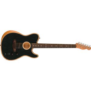 Fender Acoustasonic Player Telecaster Guitar RW with Deluxe Gig Bag-Brushed Black Get To Buy Cheap Pice