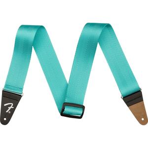 Fender AM PRO 2" Seatbelt Guitar Strap-Miami Blue Cost For Sale