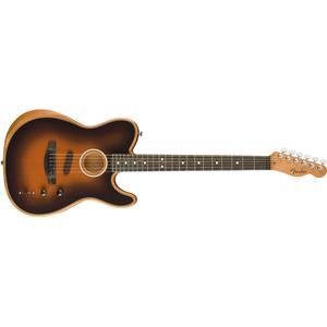 Fender American Acoustasonic Telecaster Guitar with Deluxe Gig Bag-Sunburst Good Selling Online
