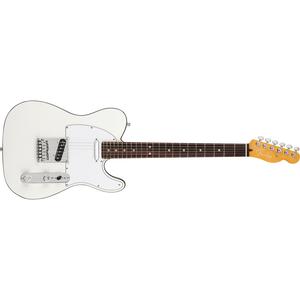 Fender American Ultra Telecaster Electric Guitar RW with Elite Molded Case-Arctic Pearl Clearance Factory Outlet