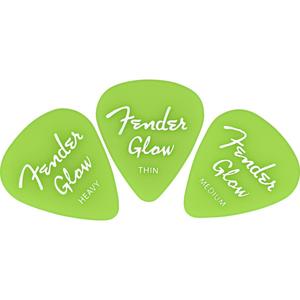 Fender Glow in the Dark Assorted Picks 12-Pack Sale 100% Authentic