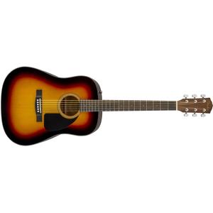 Fender CD-60 Dreadnought Acoustic Guitar WN with Hardshell Case-Sunburst Clearance Cheap Online