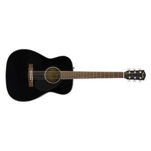 Fender CC-60S Concert Acoustic Guitar V2 Pack with Gig Bag, Strap, Picks & Strings-Black Free Shipping