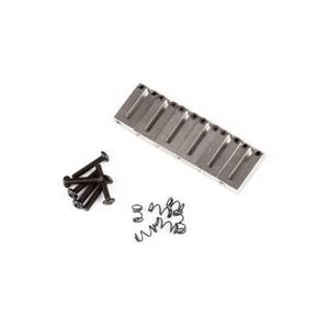 Fender American Standard Strat/Tele Bridge Saddle Assembly Set of 6 View