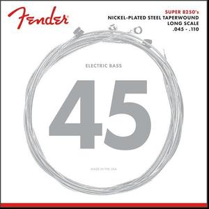 Fender 8250M Nickel Plated Steel Taperwound Bass Guitar Strings Medium 45-110TW Lowest Pice