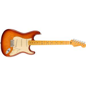 Fender American Professional II Stratocaster Electric Guitar MN with Hardshell Case-Sienna Sunburst Clearance Original