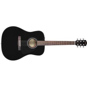 Fender CD-60 Dreadnought Acoustic Guitar WN with Hardshell Case-Black Find Great For Sale