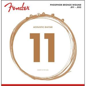 Fender 60CL Phosphor Bronze Acoustic Guitar Strings Custom Light 11-52 Newest Online