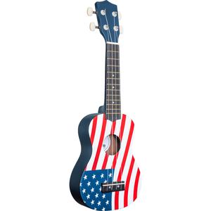 Amahi PANDA1 Tropical Series Soprano Ukulele wth Gig Bag-American Flag 2025 New