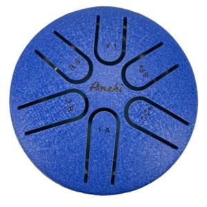 Amahi KLG3-BL 3" Steel Tongue Drum Key of A, 6-Note with Gig Bag & Mallets-Blue Free Shipping Outlet Locations