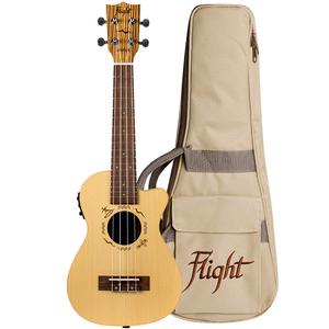 Flight DUC328 CEQ SP ZEB Electro Acoustic Concert Ukulele Clearance 100% Guaranteed
