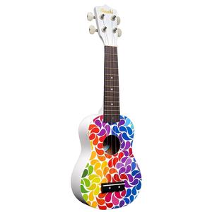 Amahi DDUK3 Soprano Ukulele with Gig Bag-Rainbow Flower Buy Cheap 100% Original