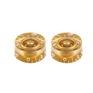 All Parts PK-0130-032 Vintage-Style Speed Knobs-Set of 2-Gold Recommend Sale Online