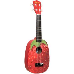 Amahi DDUK18 Soprano Ukulele with Gig Bag-Strawberry Under 70 Dollars