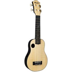 Amahi HCLF550 Soprano Flamed Maple Top Ukulele with Gig Bag The Cheapest Cheap Pice