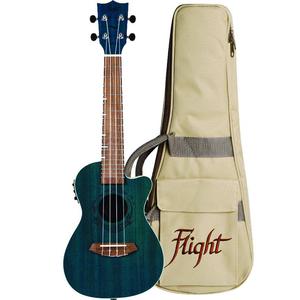Flight DUC380CEQTOP Flight Concert Ukulele Gemstone Series, Topaz Fashionable Cheap Online