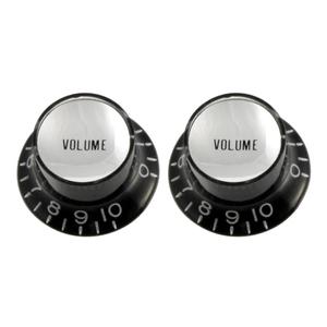 All Parts PK-0184-023 Reflector Volume Knobs 2-Pack-Black Clearance Pre Order