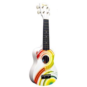 Amahi DDUK7 Tropical Series Soprano Ukulele with Gig Bag-Psychedelic Online Cheap Online