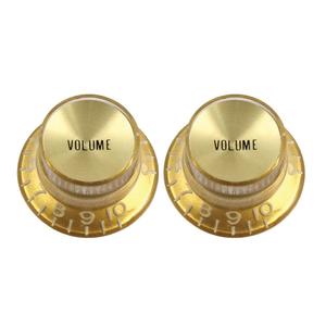 All Parts PK-0184-032 Reflector Volume Knobs 2-Pack-Gold Free Shipping Supply