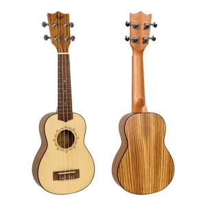 Flight DUS320SP/ZEB Spruce and Zebrawood Soprano Ukulele Outlet Cheap Quality