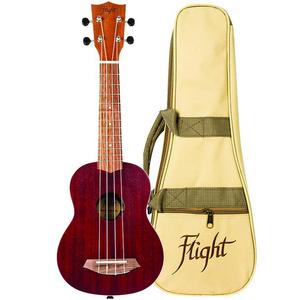 Flight NUS380 CORAL Flight Soprano Ukulele Gemstone Series, Coral Free Shipping Exclusive
