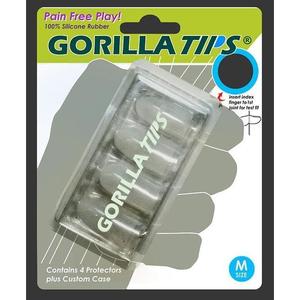 Alfred Gorilla Tips GT102CLR Fingertip Protectors Clear-Medium Cheap Sale Professional