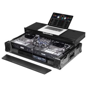 Odyssey RANE PERFORMER Black Label 1U Case with Glide Style Laptop Platform and Wheels Clearance Online