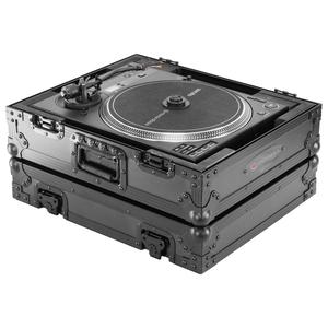 Odyssey Pioneer DJ PLX-CRSS12 / Technics 1200 or Similar Size Turntable Black Label Flight Case Marketable For Sale