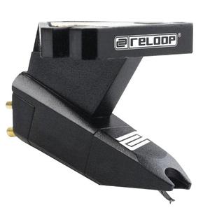 Reloop OM Cartridge for Turntable Headshell Mounting, Black Wiki Sale Online