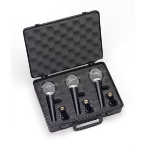 Samson R21 Dynamic Cardioid Neodymium Handheld Microphone, 3 Pack, No Switch Fashion Style For Sale