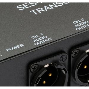 Sescom SES-X-FA2LXBT01 2-Channel Balanced XLR Bi-Directional Line Level Audio/ST Fiber Connect Extender (Used) Popular Cheap Online