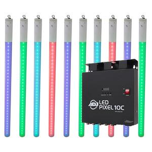 ADJ LED Pixel Tube Sys 10 10 x LED Pixel Tube 360 and 1 LED Pixel 10C Clearance Newest