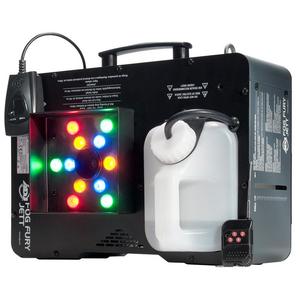 ADJ Fog Fury Jett 680 Watt DMX Color Fog Machine with 12 x 3 Watt RGBA LEDs Outlet Fashionable