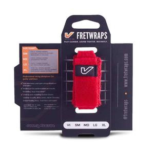 Gruv Gear FretWraps String Muter, HD Fire, 1-Pack, Red, Medium Cheap Sale Really